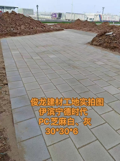 洛陽伊濱寧德時代 PC芝麻白、灰 30*30*6